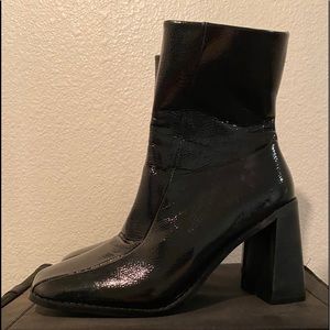 Flare For Dramatics Square Toe Boots